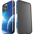 View of a Planet as it Looms in Close Orbit and with Rings iPhone 13 Pro Max Impact Case