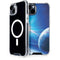 View of a Planet as it Looms in Close Orbit and with Rings iPhone 14 Plus MagSafe Case