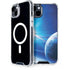 View of a Planet as it Looms in Close Orbit and with Rings iPhone 15 Plus MagSafe Case