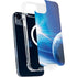 View of a Planet as it Looms in Close Orbit and with Rings iPhone 14 Plus MagSafe Case