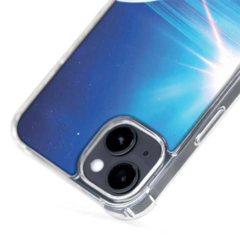 View of a Planet as it Looms in Close Orbit and with Rings iPhone 14 Plus MagSafe Case
