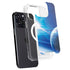 View of a Planet as it Looms in Close Orbit and with Rings iPhone 15 Pro MagSafe Case