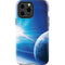 View of a Planet as it Looms in Close Orbit and with Rings iPhone 15 Pro Max Impact Case