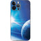View of a Planet as it Looms in Close Orbit and with Rings iPhone 14 Pro Max Skin