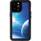 View of a Planet as it Looms in Close Orbit and with Rings iPhone 14 Pro Max Waterproof Case