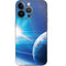 View of a Planet as it Looms in Close Orbit and with Rings iPhone 14 Pro Skin