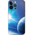 View of a Planet as it Looms in Close Orbit and with Rings iPhone 14 Pro Skin