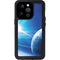 View of a Planet as it Looms in Close Orbit and with Rings iPhone 14 Pro Waterproof Case