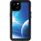 View of a Planet as it Looms in Close Orbit and with Rings iPhone 15 Plus Waterproof Case