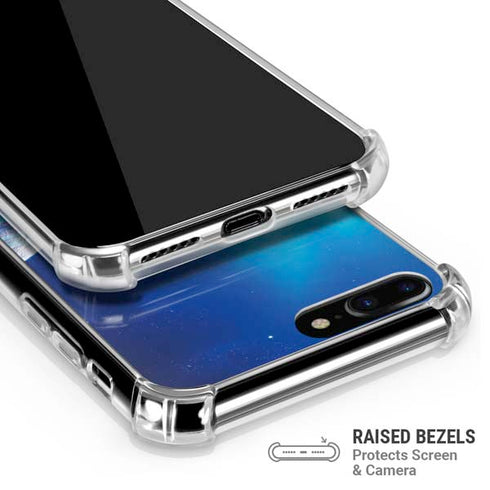 View of a Planet as it Looms in Close Orbit and with Rings iPhone 7/8 Plus Clear Case