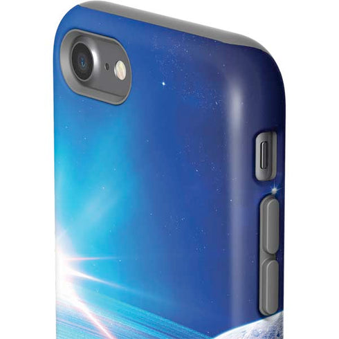 View of a Planet as it Looms in Close Orbit and with Rings iPhone SE (2nd & 3rd Gen) Pro Case