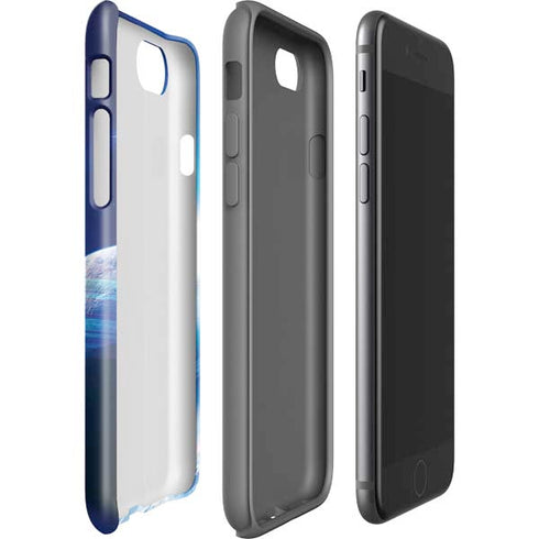 View of a Planet as it Looms in Close Orbit and with Rings iPhone SE (2nd & 3rd Gen) Pro Case