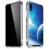 View of a Planet as it Looms in Close Orbit and with Rings iPhone XR Clear Case