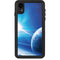 View of a Planet as it Looms in Close Orbit and with Rings iPhone XR Waterproof Case