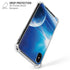 View of a Planet as it Looms in Close Orbit and with Rings iPhone XS Max Clear Case