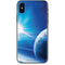 View of a Planet as it Looms in Close Orbit and with Rings iPhone XS Skin