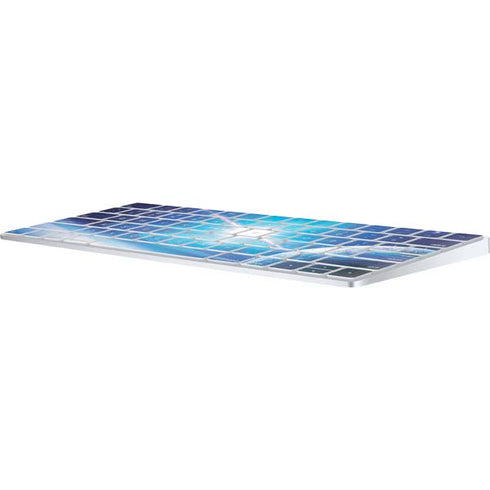 View of a Planet as it Looms in Close Orbit and with Rings Magic Keyboard Skin