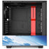 View of a Planet as it Looms in Close Orbit and with Rings NZXT H510 Compact ATX Mid-Tower Case Skin