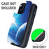 View of a Planet as it Looms in Close Orbit and with Rings Otterbox Defender iPhone Skin