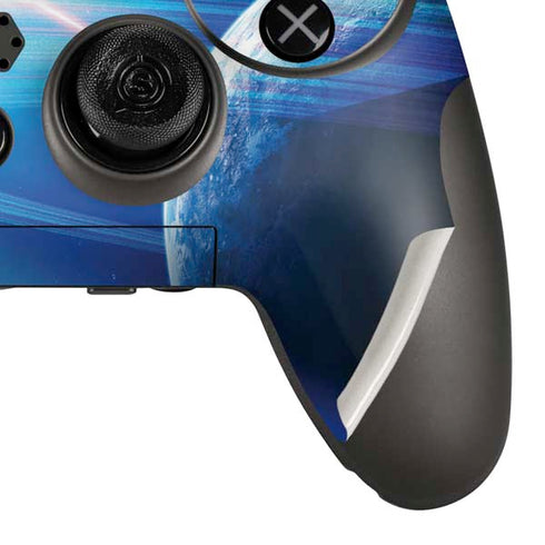 View of a Planet as it Looms in Close Orbit and with Rings PlayStation Scuf Vantage 2 Controller Skin