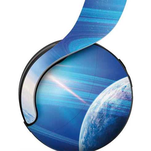 View of a Planet as it Looms in Close Orbit and with Rings PULSE 3D Wireless Headset for PS5 Skin
