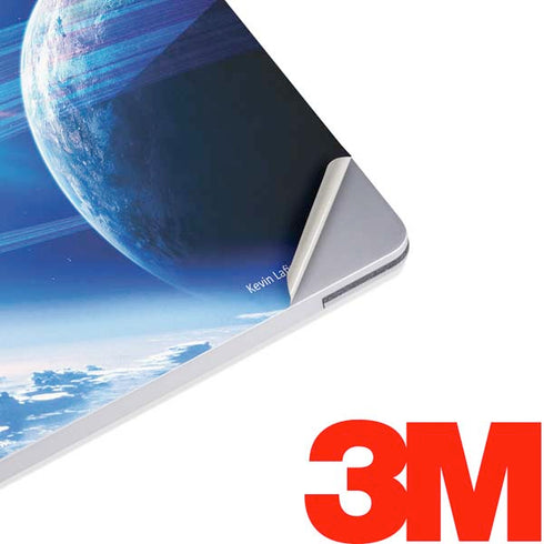 View of a Planet as it Looms in Close Orbit and with Rings Surface Laptop 2 Skin