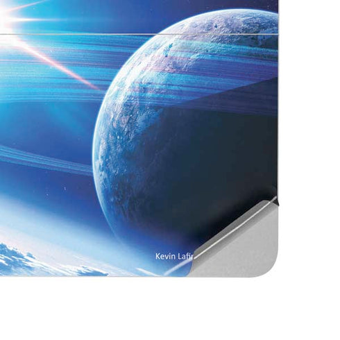 View of a Planet as it Looms in Close Orbit and with Rings Surface Laptop Studio Skin