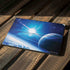 View of a Planet as it Looms in Close Orbit and with Rings Surface Pro 7 Skin
