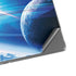 View of a Planet as it Looms in Close Orbit and with Rings Surface Pro 8 Skin