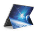 View of a Planet as it Looms in Close Orbit and with Rings Surface Pro 9 Skin