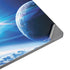 View of a Planet as it Looms in Close Orbit and with Rings Universal Laptop 12in (9.8 x 6.8in) Skin