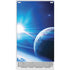 View of a Planet as it Looms in Close Orbit and with Rings Xbox Series S Console Skin
