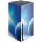 View of a Planet as it Looms in Close Orbit and with Rings Xbox Series X Console Skin