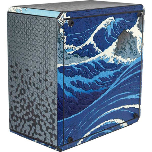 Hiroshige View of the Naruto whirlpools at Awa Cooler Master MasterBox Q300L Mini Tower Skin