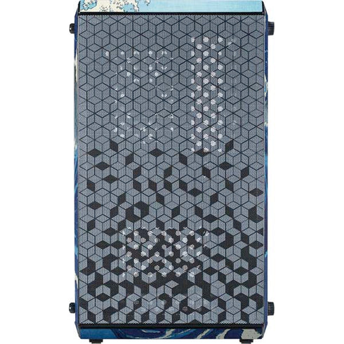 Hiroshige View of the Naruto whirlpools at Awa Cooler Master MasterBox Q300L Mini Tower Skin