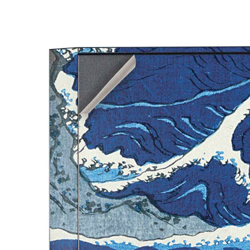 Hiroshige View of the Naruto whirlpools at Awa Corsair 4000D Tempered Glass Mid-Tower ATX Case Skin
