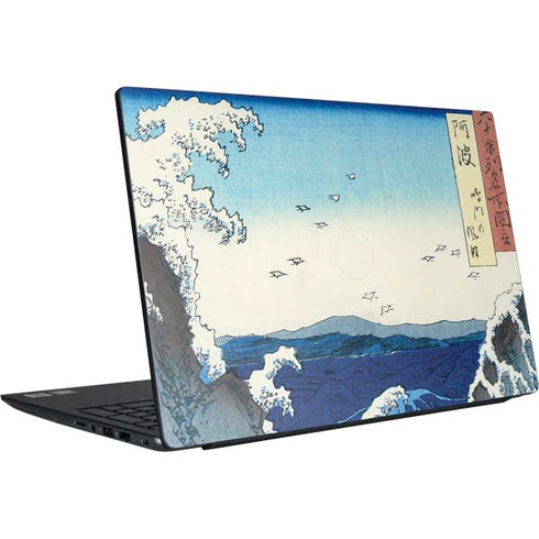 Hiroshige View of the Naruto whirlpools at Awa Dell Vostro Skin