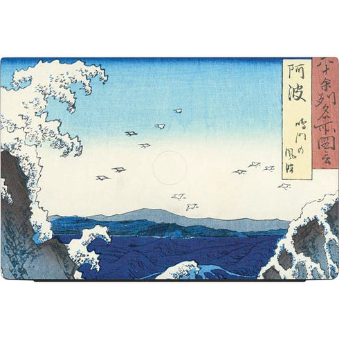 Hiroshige View of the Naruto whirlpools at Awa Dell Vostro Skin