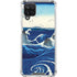 Hiroshige View of the Naruto whirlpools at Awa Galaxy A12 Clear Case