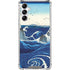Hiroshige View of the Naruto whirlpools at Awa Galaxy A14 5G Clear Case