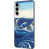 Hiroshige View of the Naruto whirlpools at Awa Galaxy A14 5G Skin