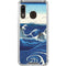 Hiroshige View of the Naruto whirlpools at Awa Galaxy A30 Clear Case