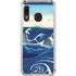 Hiroshige View of the Naruto whirlpools at Awa Galaxy A30 Clear Case