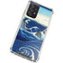 Hiroshige View of the Naruto whirlpools at Awa Galaxy A52 5G Clear Case