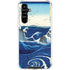 View of the Naruto whirlpools at Awa by Hiroshige Galaxy A54 5G Clear Case