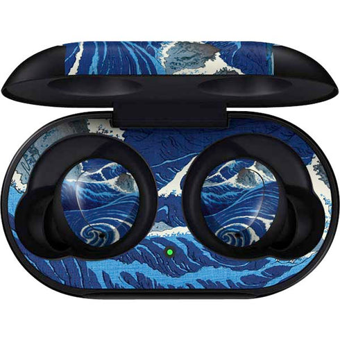 View of the Naruto whirlpools at Awa by Hiroshige Galaxy Buds Skin