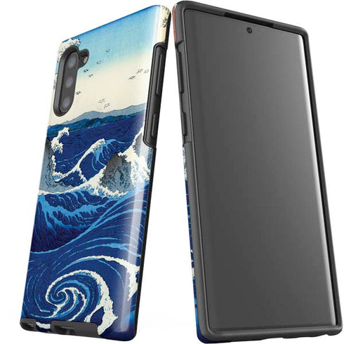 Hiroshige View of the Naruto whirlpools at Awa Galaxy Note 10 Pro Case