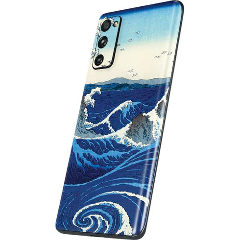 Hiroshige View of the Naruto whirlpools at Awa Galaxy S20 Fan Edition Skin
