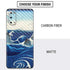Hiroshige View of the Naruto whirlpools at Awa Galaxy S20 Skin