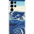 Hiroshige View of the Naruto whirlpools at Awa Galaxy S22 Ultra Skin